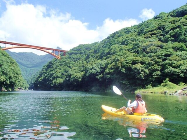 屋久島 川 安房川リバーカヤック