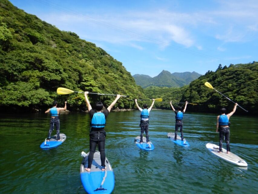 安房川で半日SUPガイドツアー