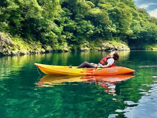 屋久島　リバーカヤック
