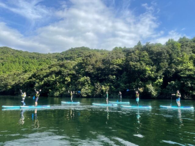 SUP 安房川SUPツアー 屋久島
