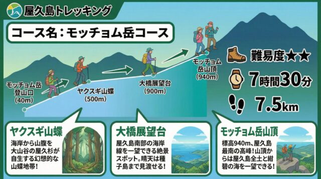 モッチョム岳コース