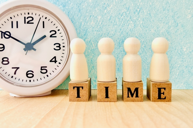 時計　時間　TIME