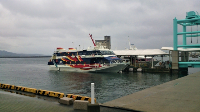 屋久島　トッピー　高速船