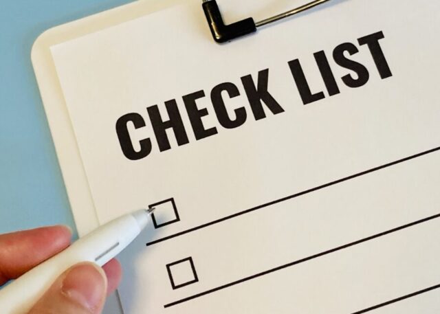 チェックリスト