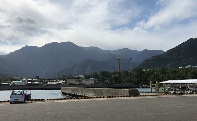 屋久島 宮之浦港