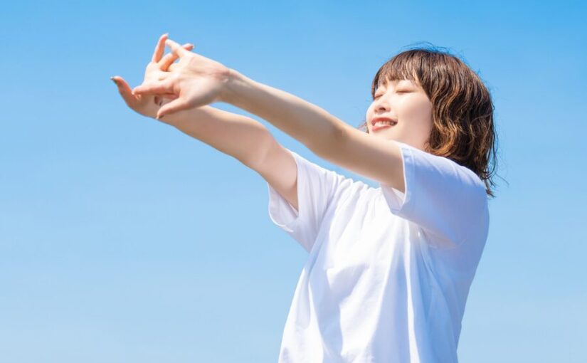 ストレッチ　女性