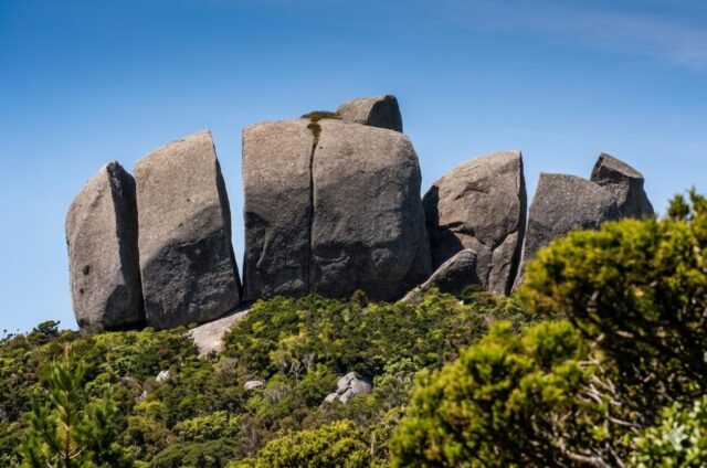 屋久島　高盤岳　豆腐岩