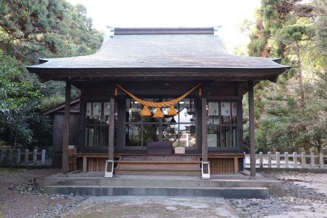 屋久島 益救(やく)神社 本殿