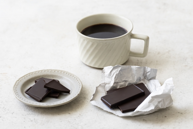 コーヒーとチョコレート